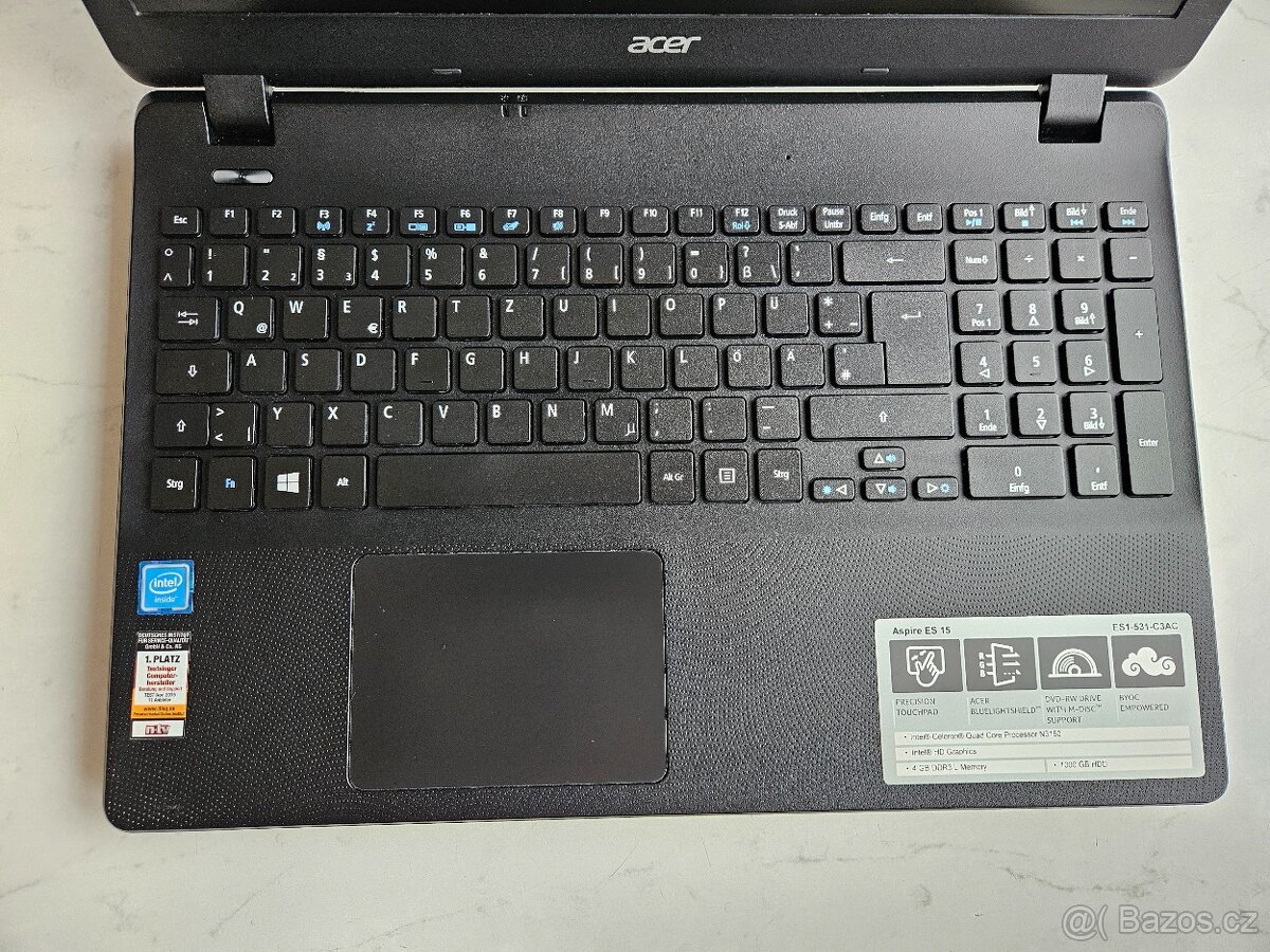 Acer Aspire ES1-531-N15W4 (čtyřjádrový procesor ) - 4