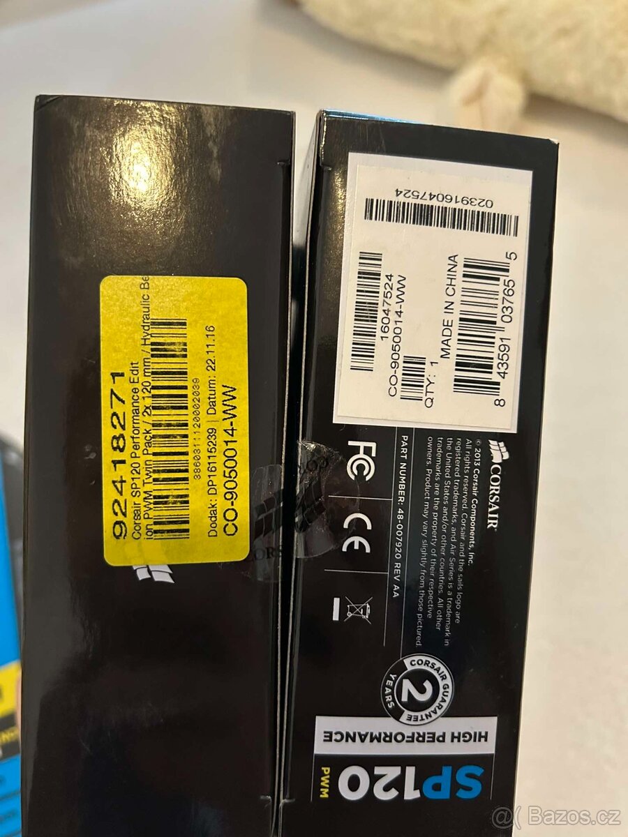 3x Corsair Air Series SP120 High Performance Edition - 4