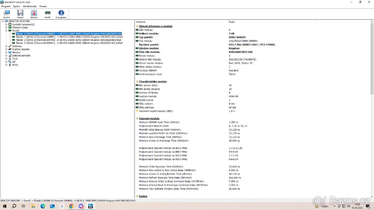 Intel Core i7 3770S + GIGABYTE Z77-D3H + DDR3 16GB - 4