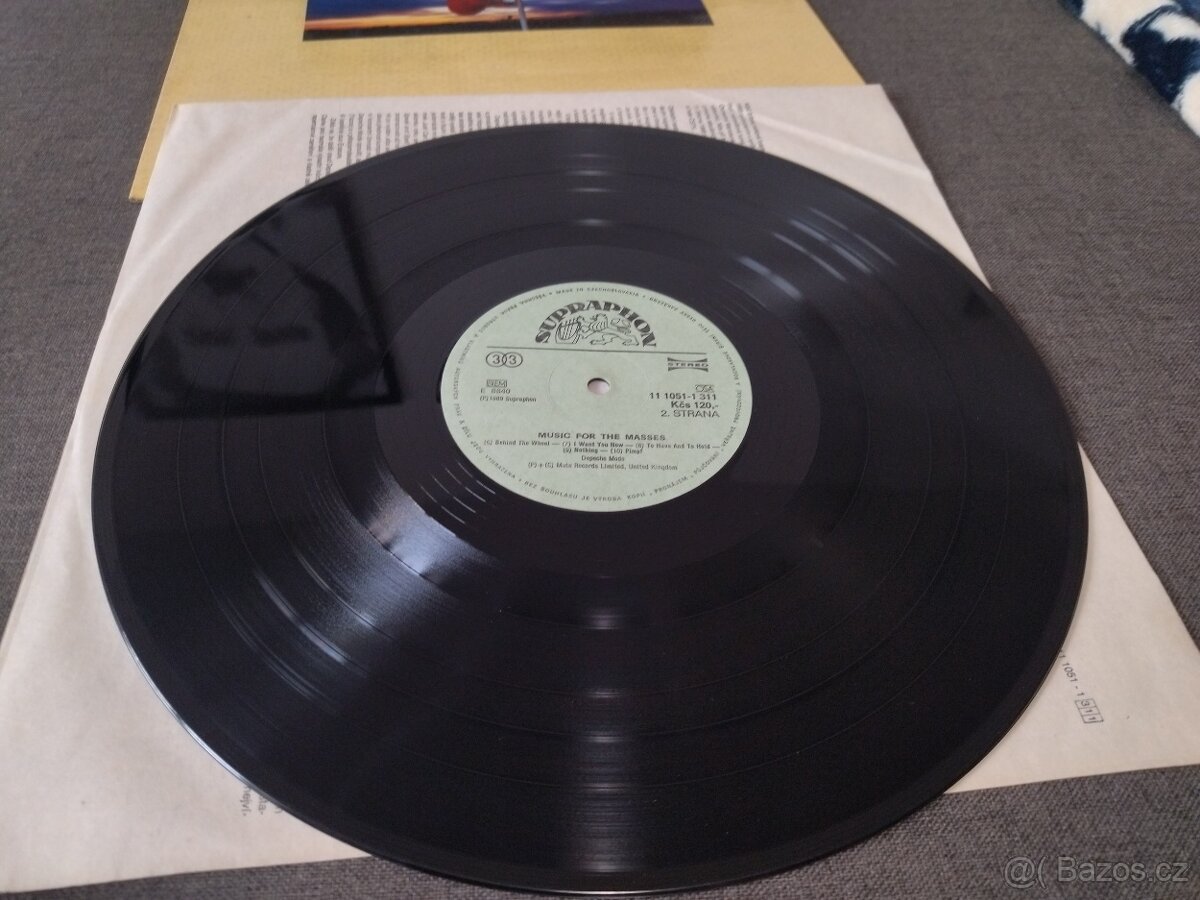 LP - DEPECHE MODE - Music For The Masses - kat.č.111051-1 - 4