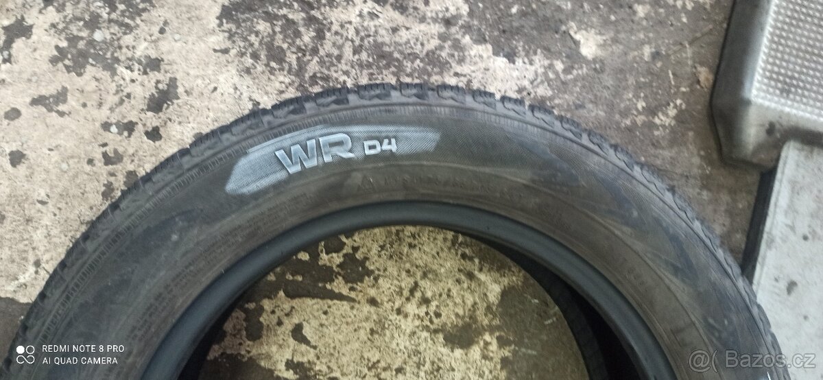 4x zimní pneu 175/65R15 84T Nokian WR D4 - 4