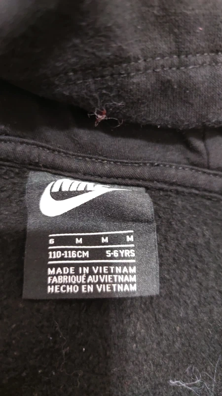 Dívčí černá mikina Nike vel. 110 - 116 - 4