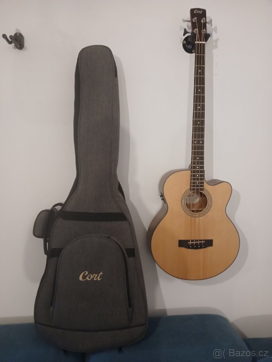 Baskytara elektroakustická nová - 4