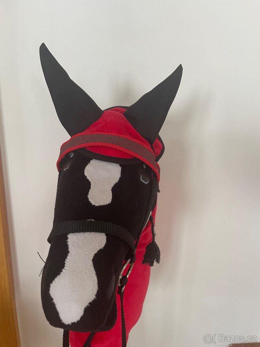 LARDEN - Černý Hobby Horse s příslušenstvím - 4