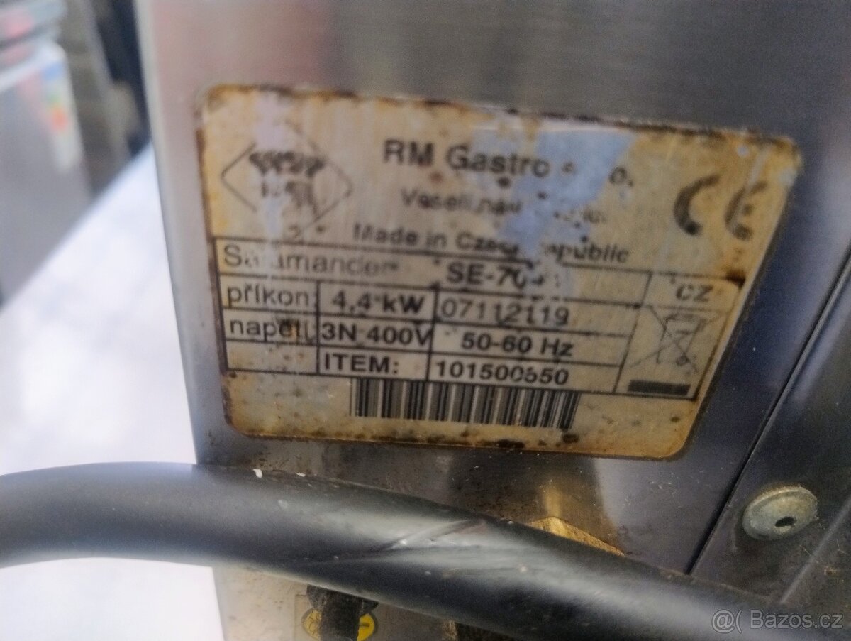 Salamander posuvný RM Gastro - 4