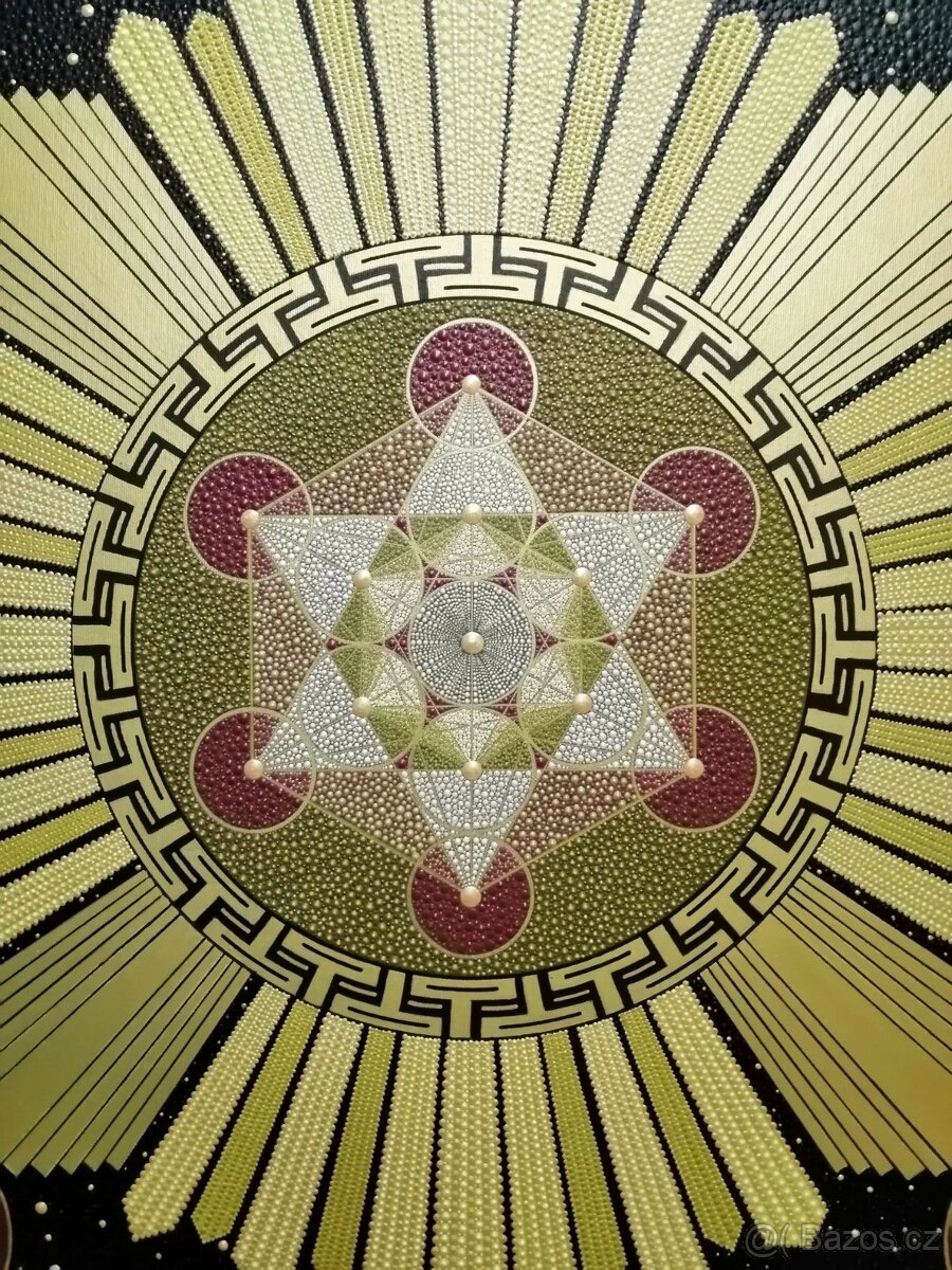 Mezi Vesmírem a Zemí 80x80 cm - 4