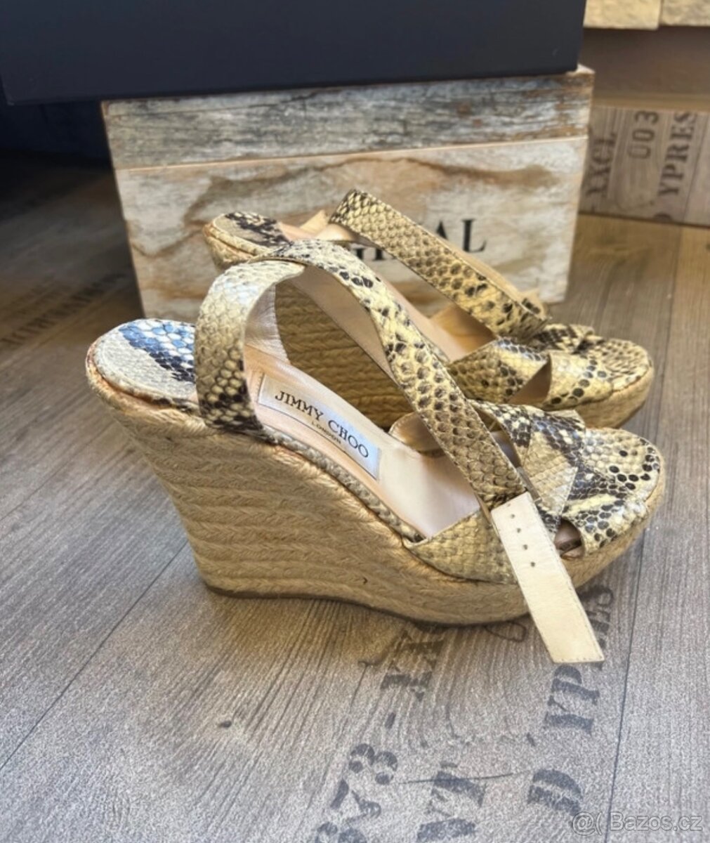 Jimmy Choo boty na klinku, originál - 4