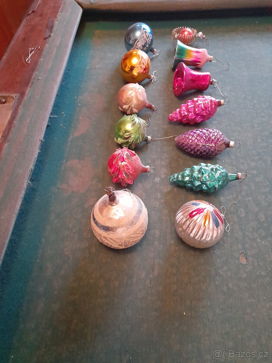 Retro vánoční ozdoby - 4