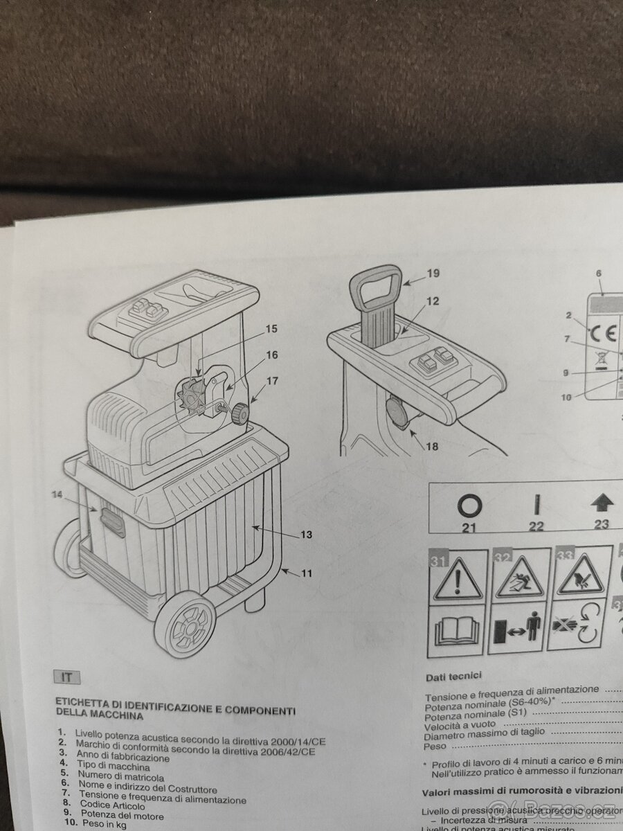 Prodám drtič větví Stiga Bio silent 2500 - 4