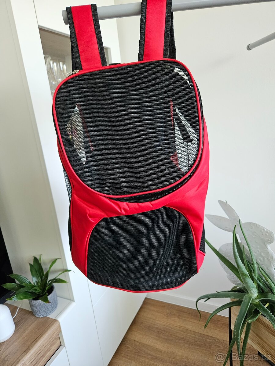 Nový přepravní batoh na psa/kočku, velikost L - 4