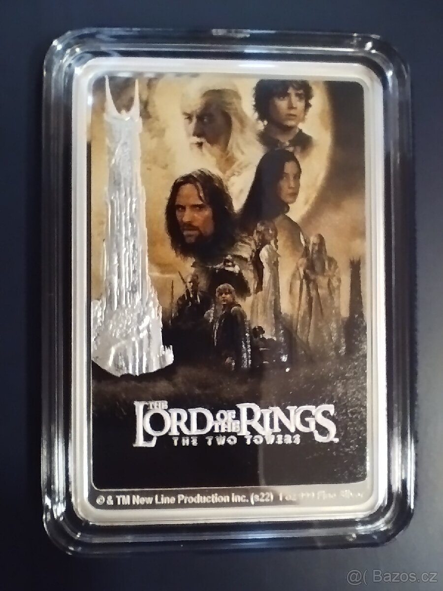 STŘÍBRNÉ MINCE LordOfTheRings™3x1OZ 2022 PROOF limit/3000ks - 4