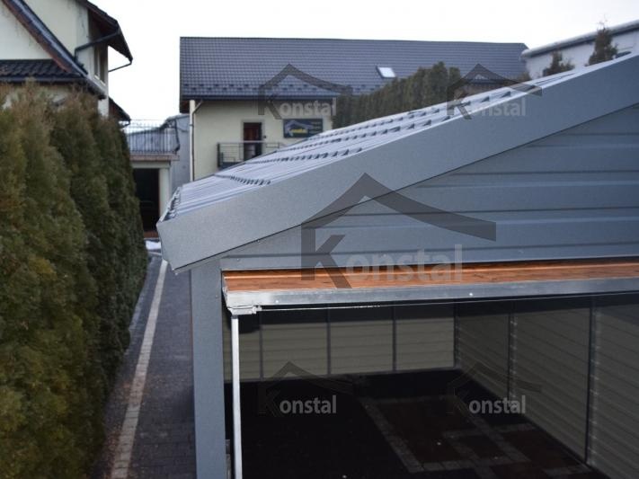 Moderní Pechová garáž 3x5 Bicolor - 4