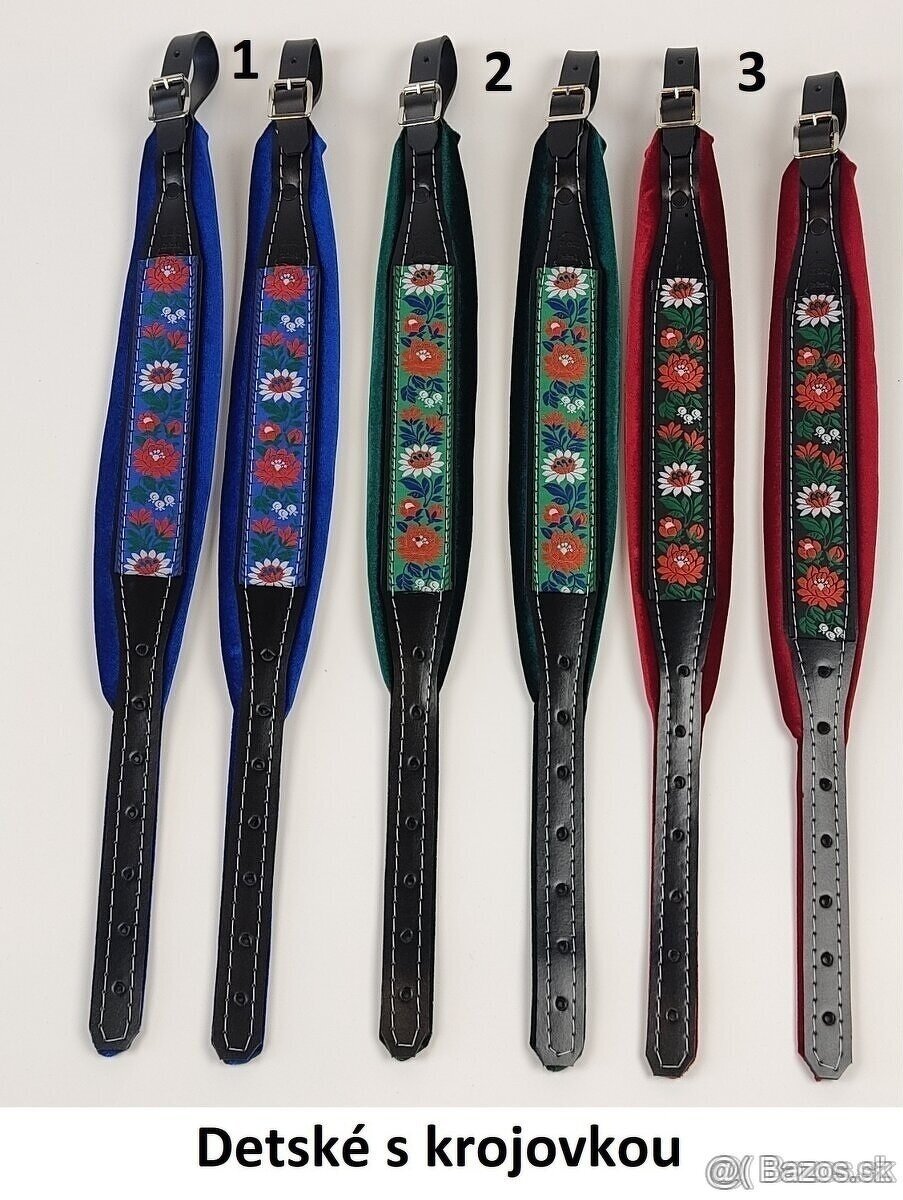 Remene na akordeon / heligonka TOP KVALITA 100% KOZA ZARUKA - 4