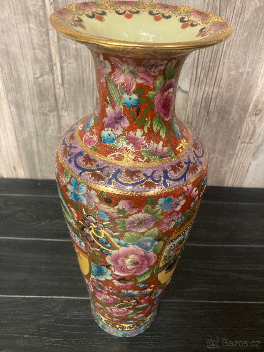 Čínská porcelánová váza - 4