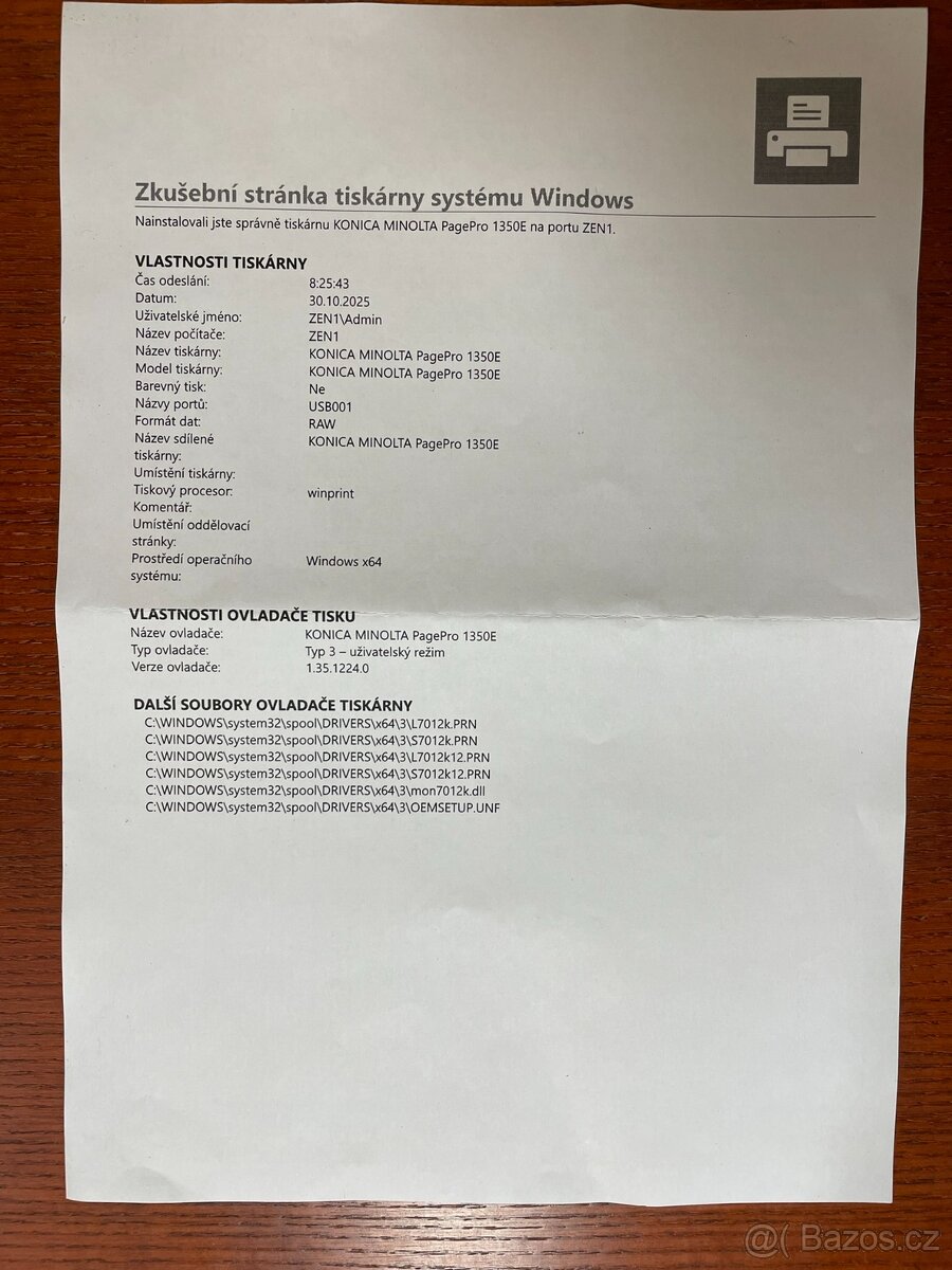 Tiskárna KONICA MIMOLTA PagePro 1350E - 4