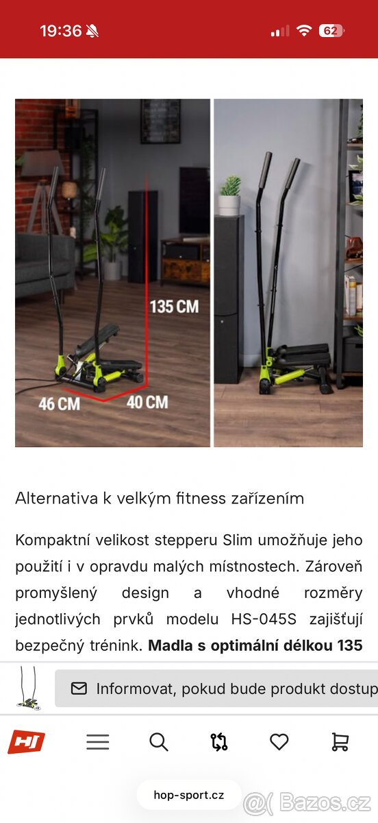 Prodám Stepper twist s rameny, limetkový - 4