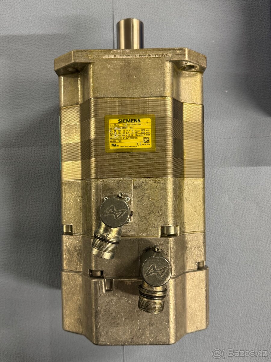 1FK6083-6AF71-1EHO SIEMENS SERVOMOTOR - 4