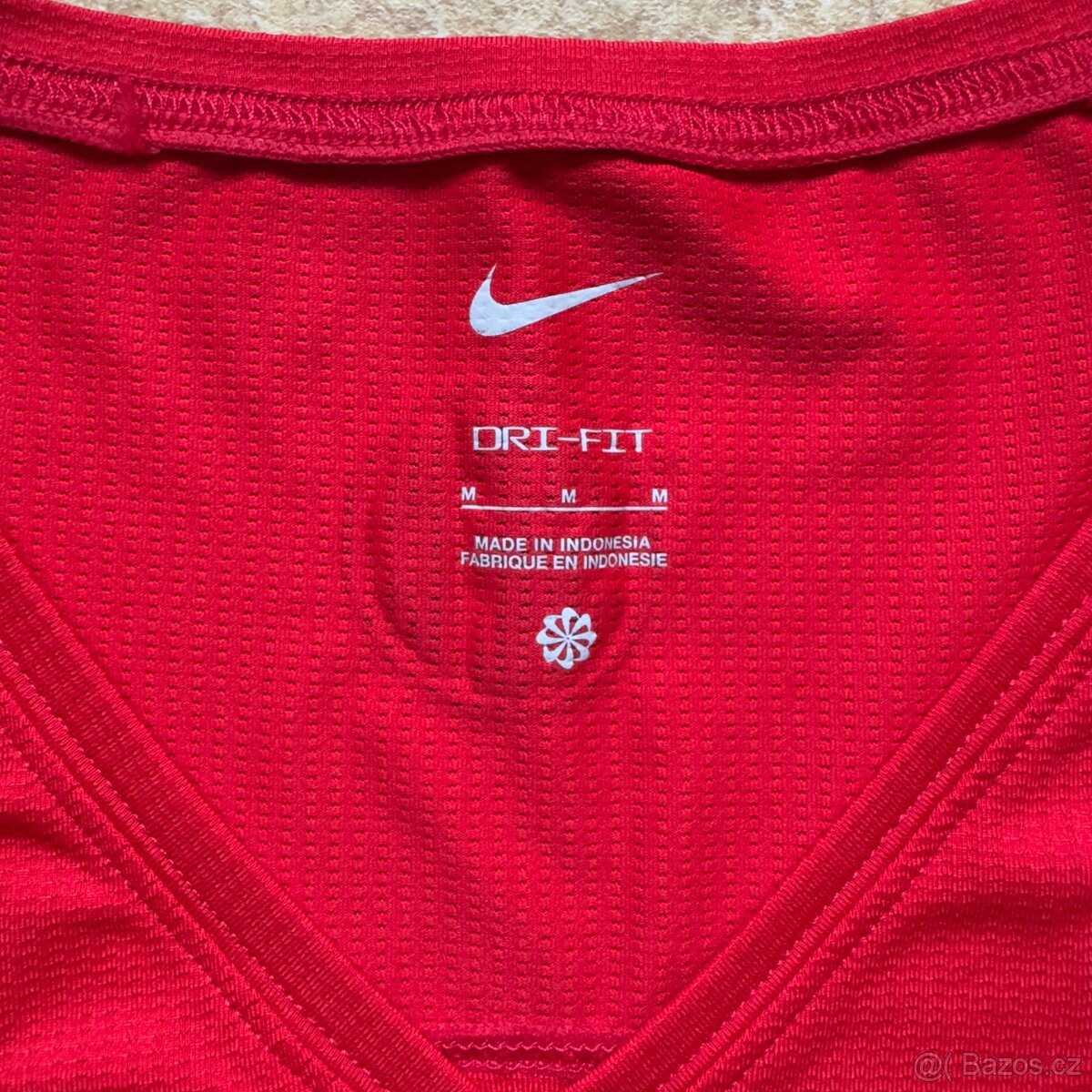 Nike červené tílko Ole Miss - 4