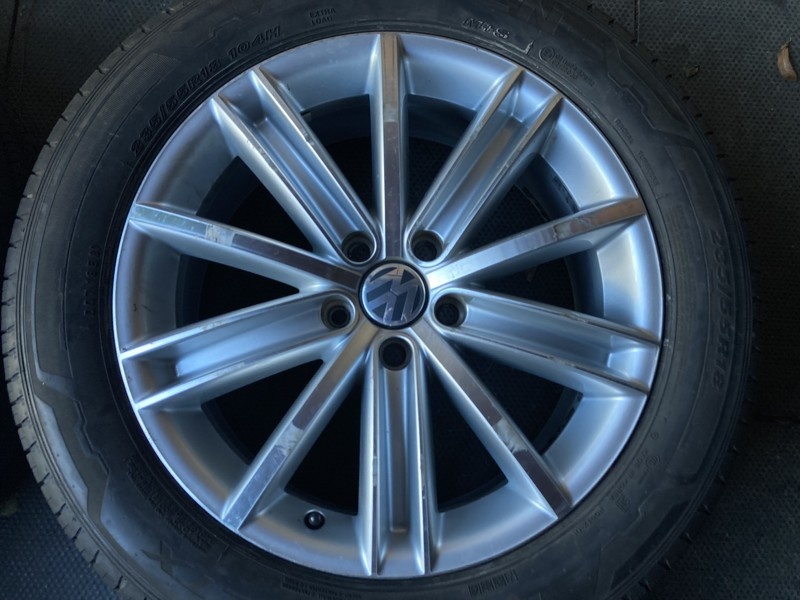 Alu kola VW TIGUAN II 18" 5x112 celoroční NEXEN 235/55R18 - 4