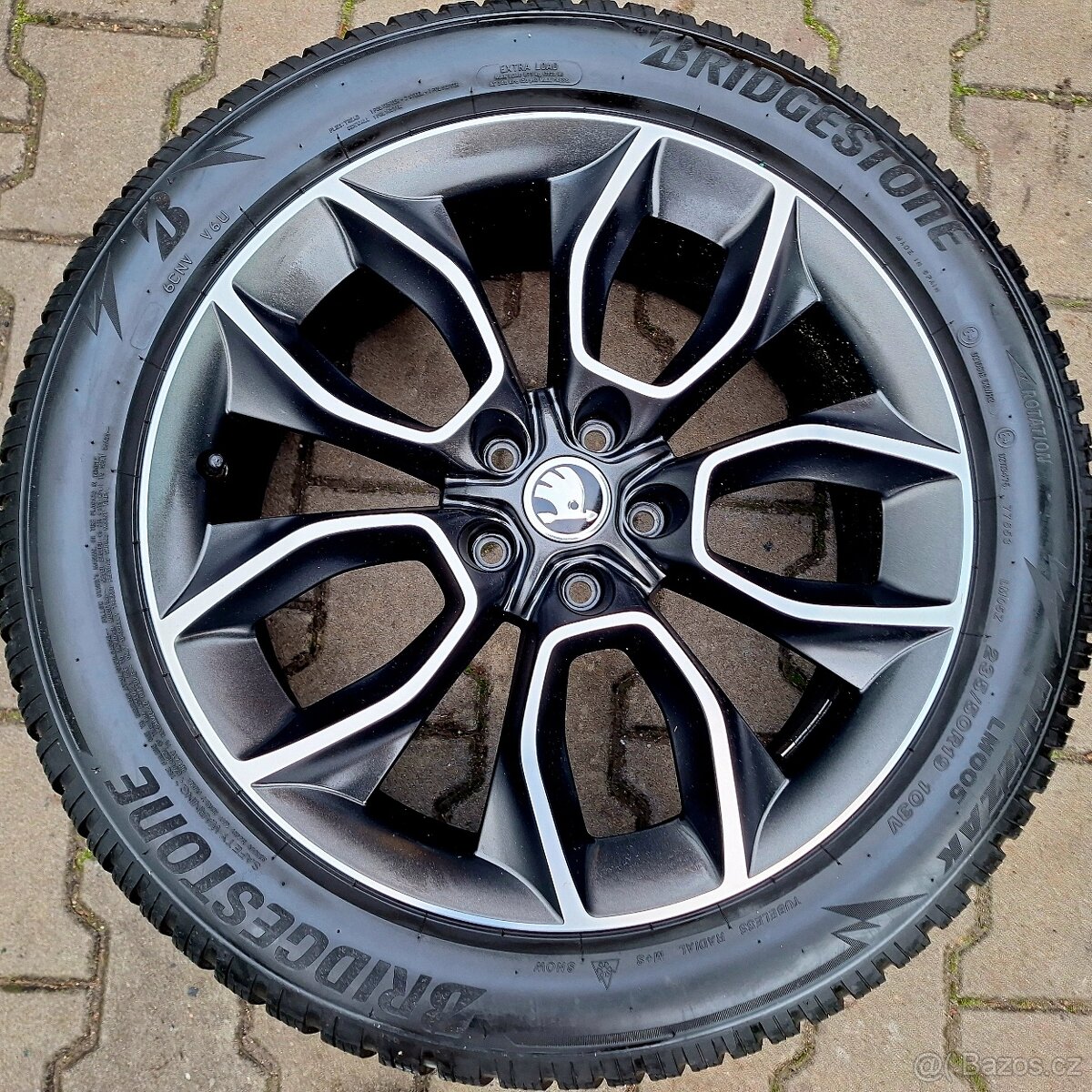 Originální sada Škoda Kodiaq 5x112 R19 Crater - 4