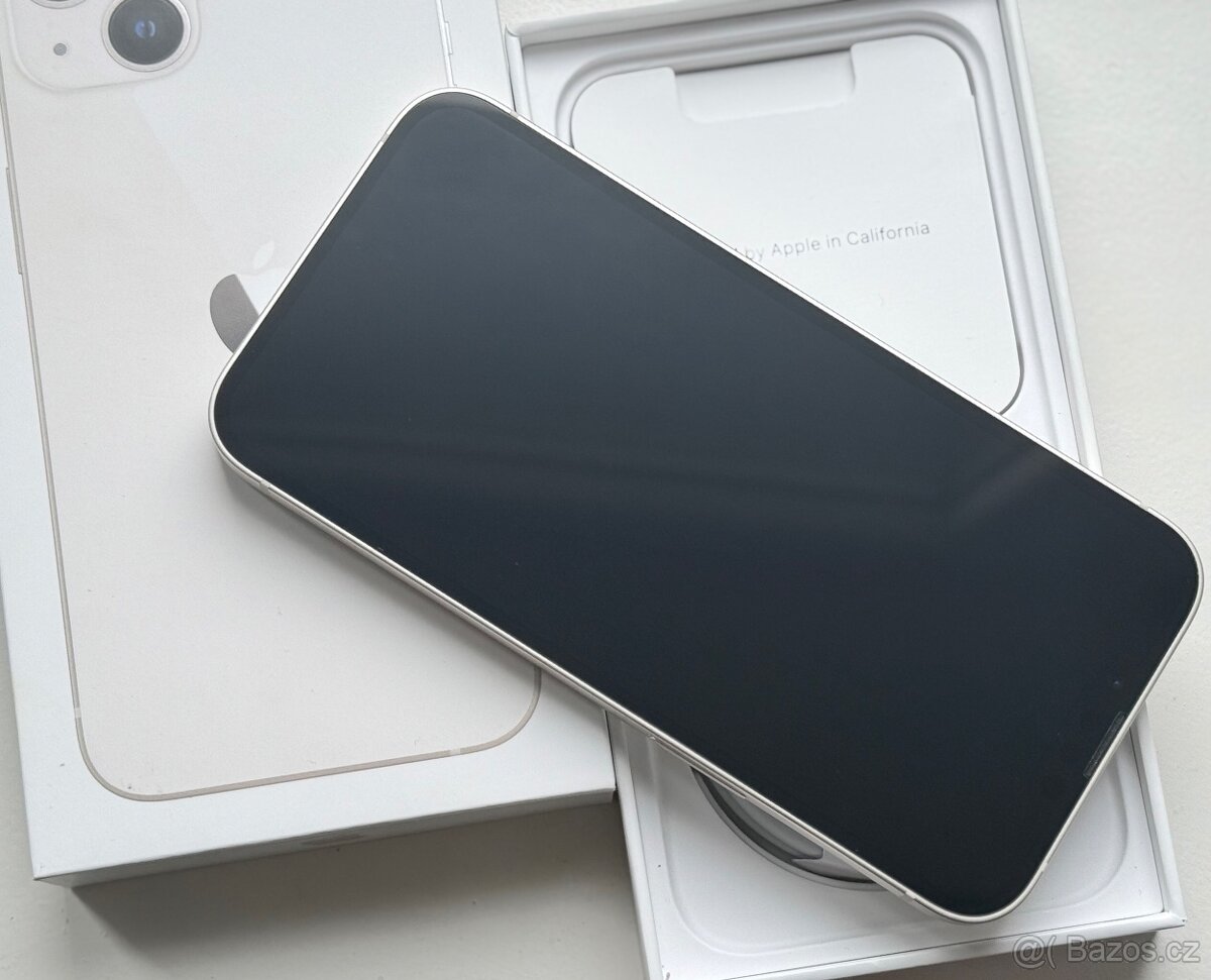 iPhone 13 Mini Starlight BATERIE 100% TOP - 4