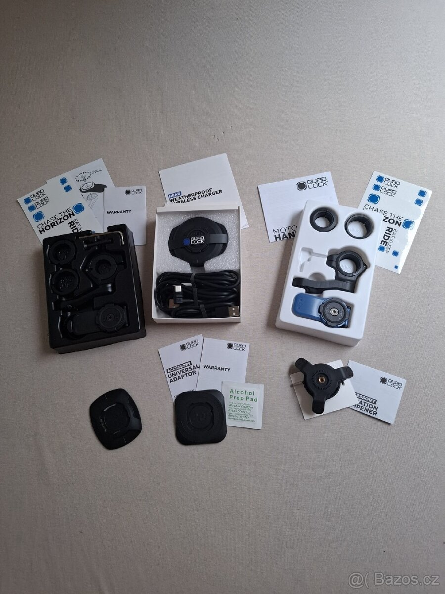 Quad Lock mix držáky, samolepky - 4