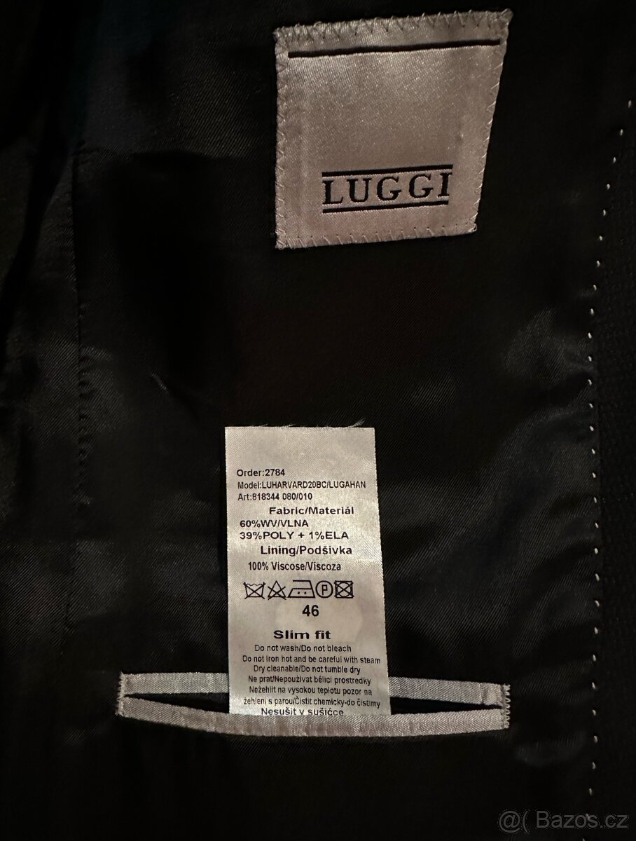 LUGGI oblek + kalhoty (vel. 46) - 4