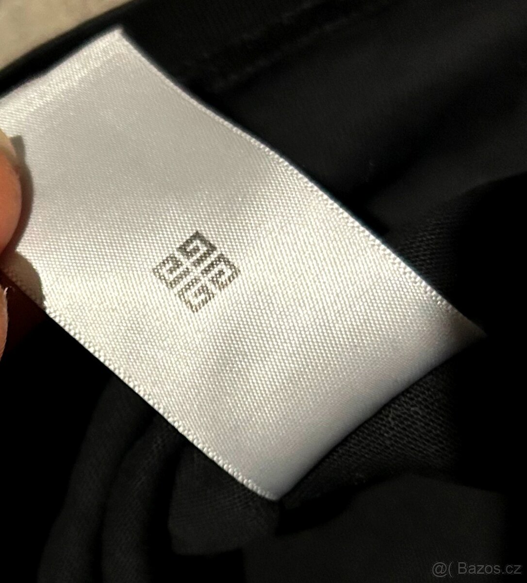 GIVENCHY PÁNSKÉ LUXUS BAVLNĚNÉ TRIČKO - 4