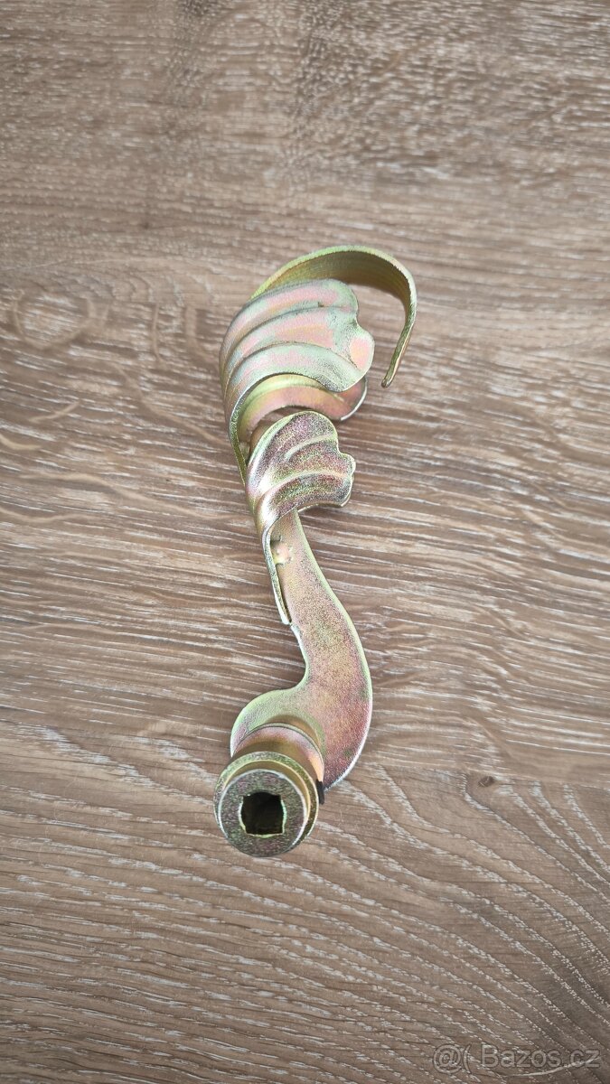 kovaná klika - list - 4