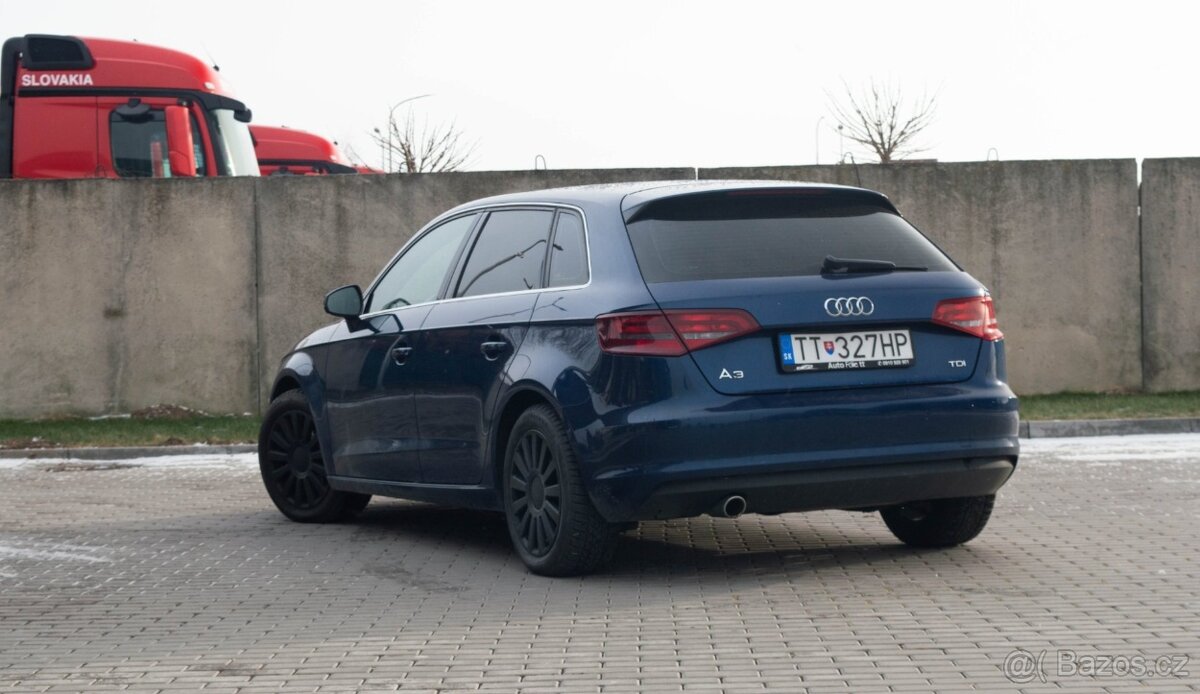 Audi A3 Sportback 1.6 TDI 110k , AJ ÚVER - 4