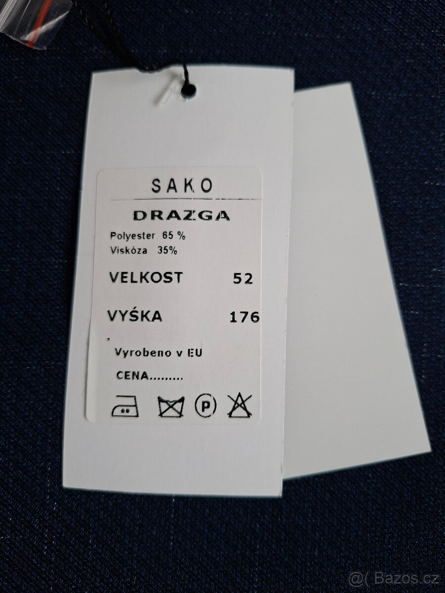 Pánské sako, vel. 52 - 4