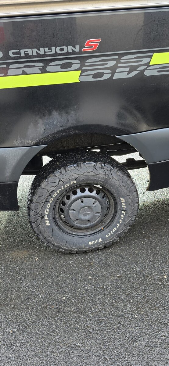 Disky a pneu na MB Sprinter BFGoodrich