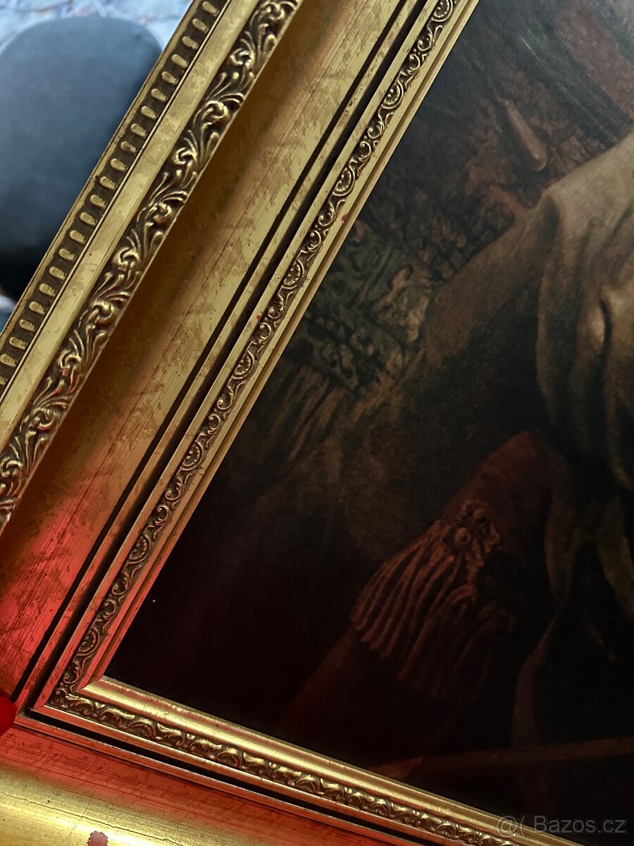 Obraz REMBRANDT A SASKIA - REPRODUKCE - REMBRANDT HARMENSZOO - 4