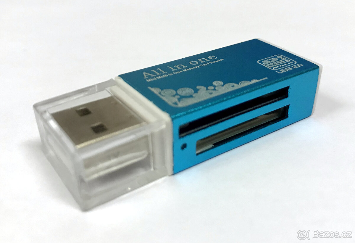 USB čtečka paměťových kater microSD/SD/MMC - 4