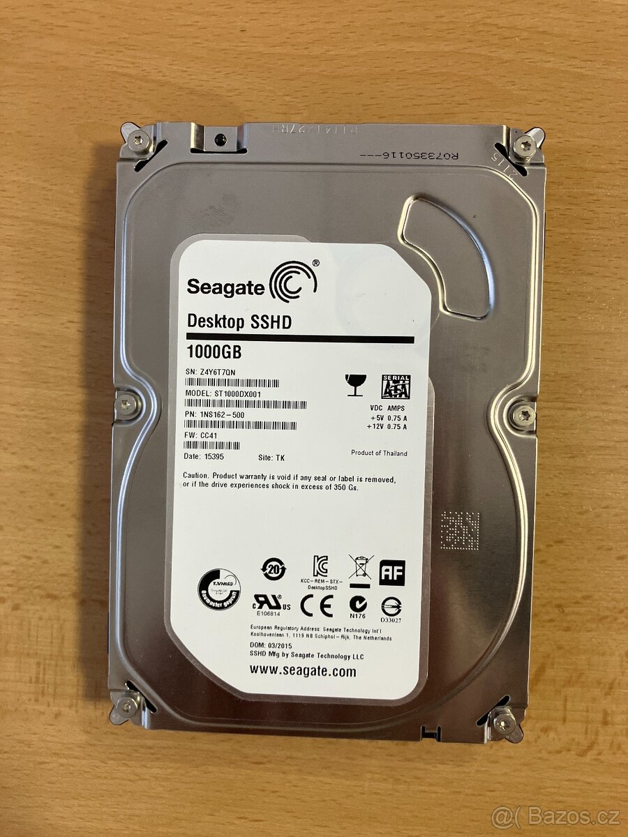 Pevné disky HDD Western Digital Black, 2TB, 750GB - 4