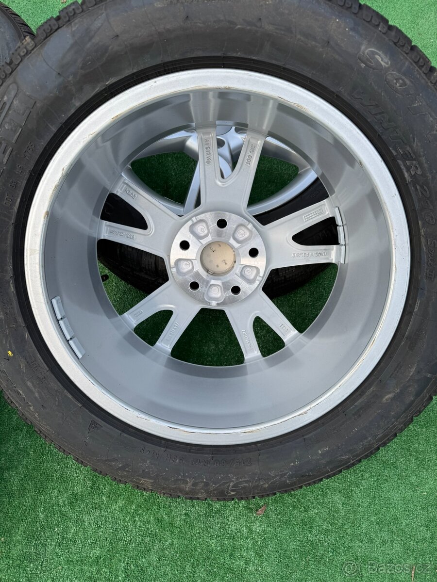 Originál alu kola Audi Q3 5x112 R17 zimní nová - 4