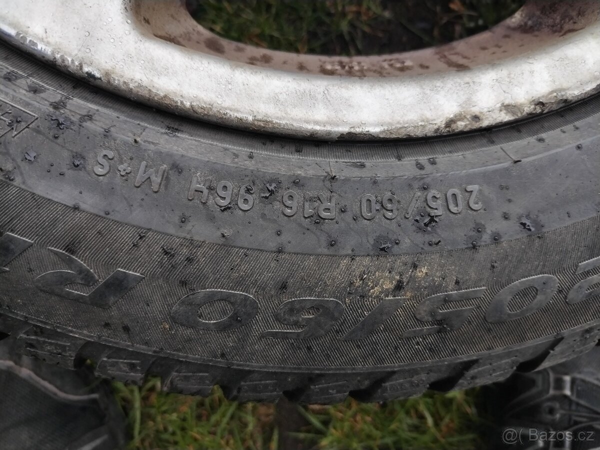 Alu peugeot 407 16 5x108 205 60 16 zimni - 4