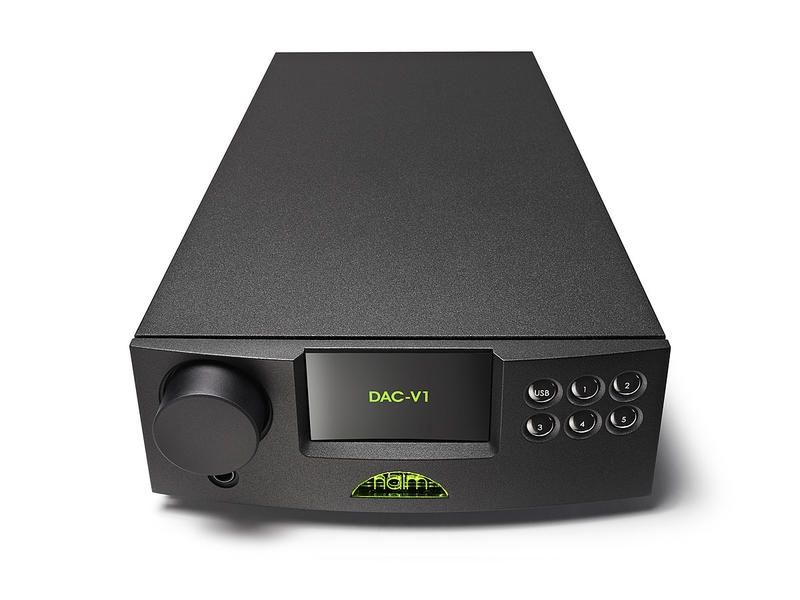 Sestava D/A převod. NAIM DAC V1 a výkon. zes. NAP 100 - 4