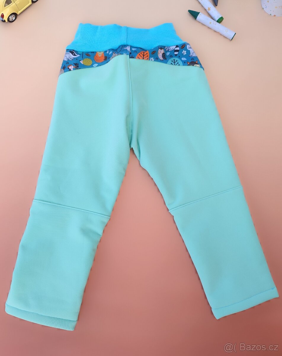 Dětské softshellové kalhoty vel.98 - 4
