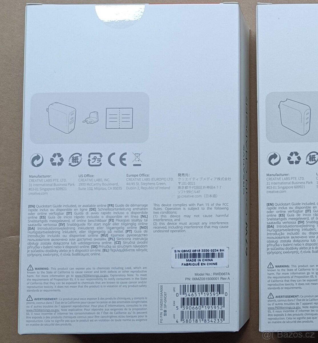 USB nabíječka CREATIVE LABS Creative 67W - 4