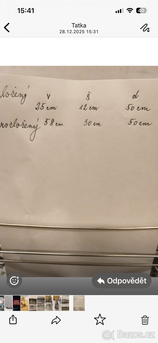 Nerezový skládací gril. - 4