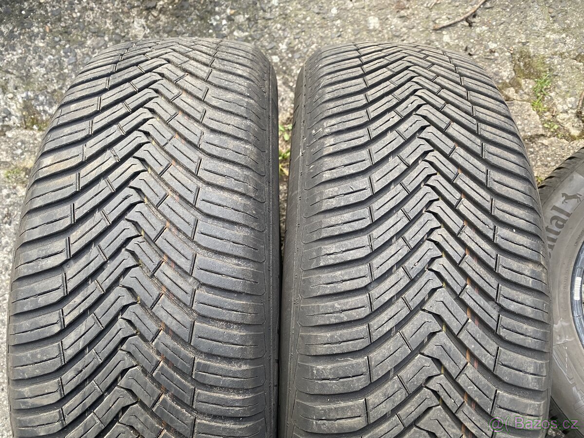 letní pneu 195/60 R15 a celoroční 215/65 R17 4ks - 4