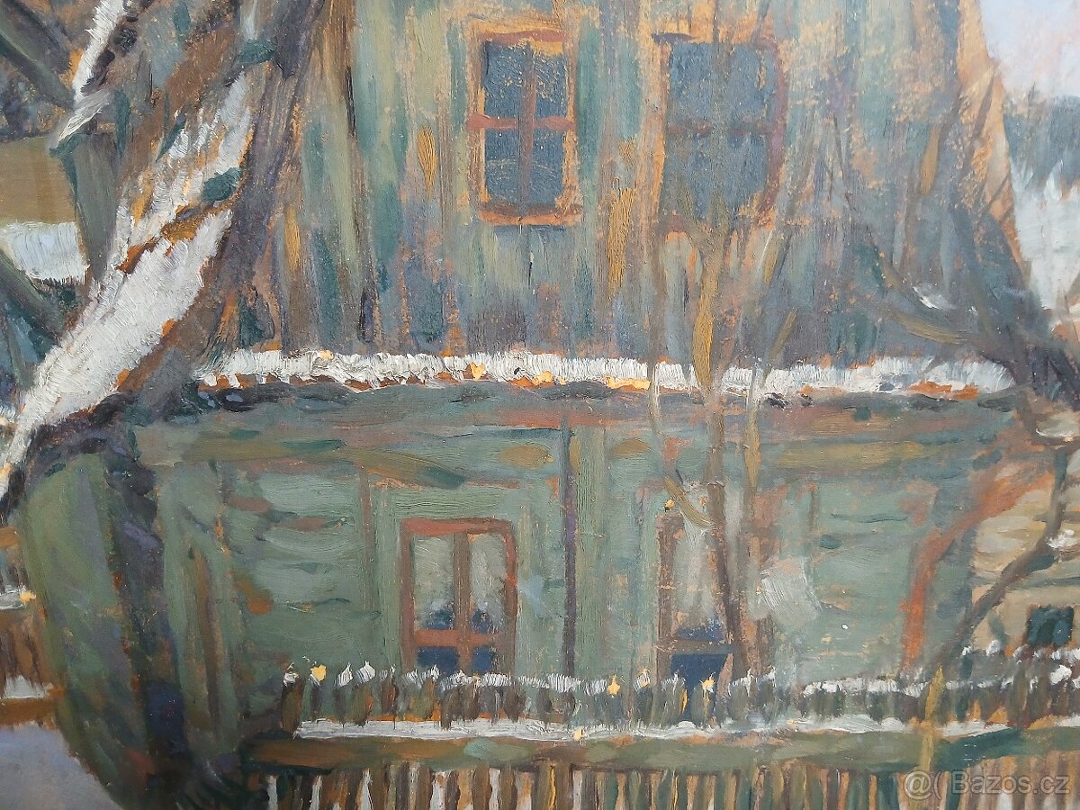 Fr. V. Bělský - Chalupy - Obraz - 4