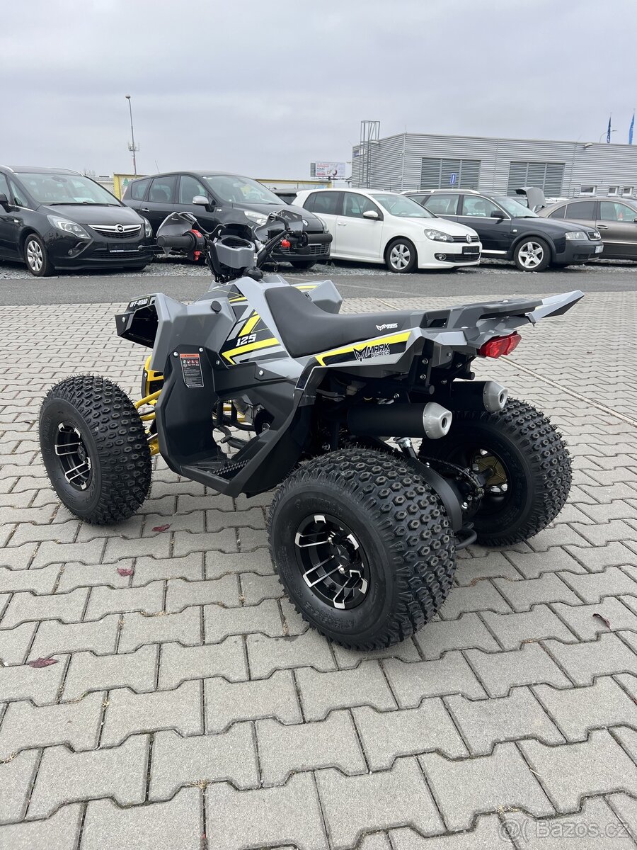 Dětská čtyřkolka FUN 125cc 3G8 - žlutá