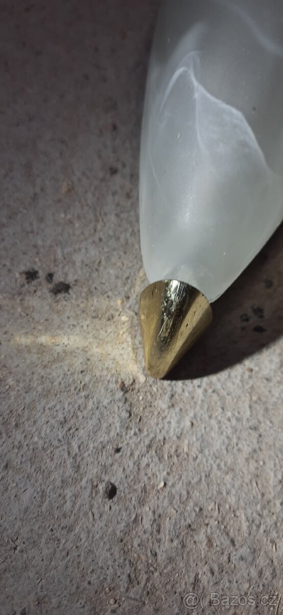 noční světlo, skleněná lampa - 4