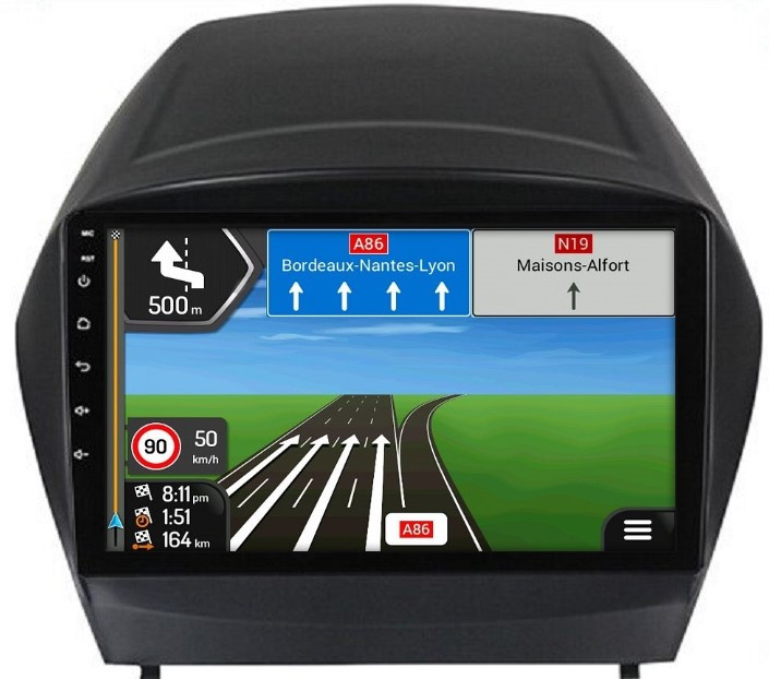 9" HYUNDAI iX35 - ANDROID 14 - GPS autorádio - 4