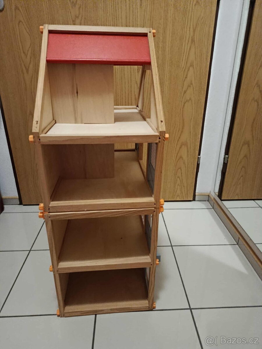 Velký dřevěný domeček pro panenky - 4