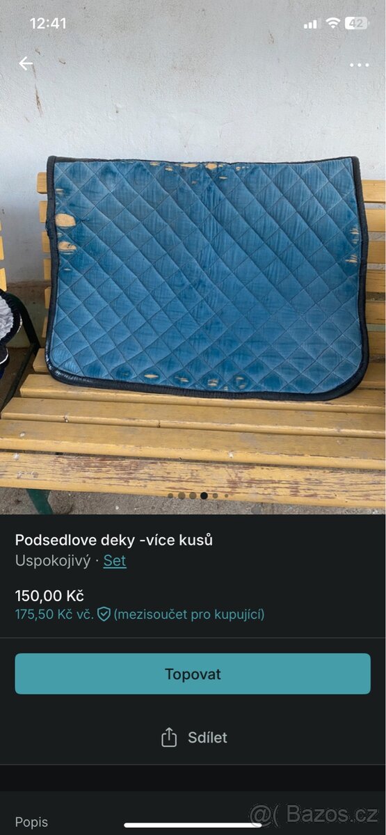 Podsedlové dečky více kusů - 4