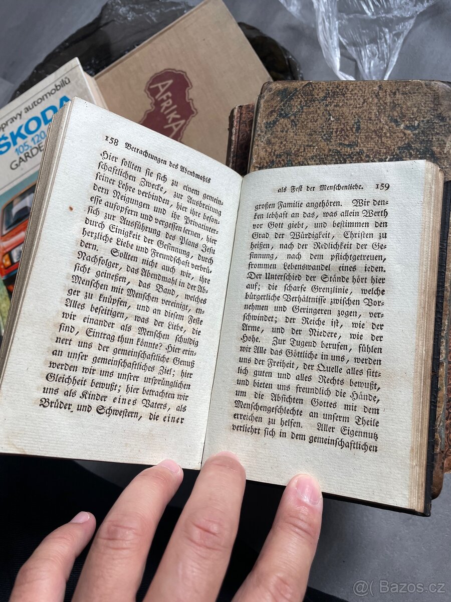 Staré německé a české knihy - 4