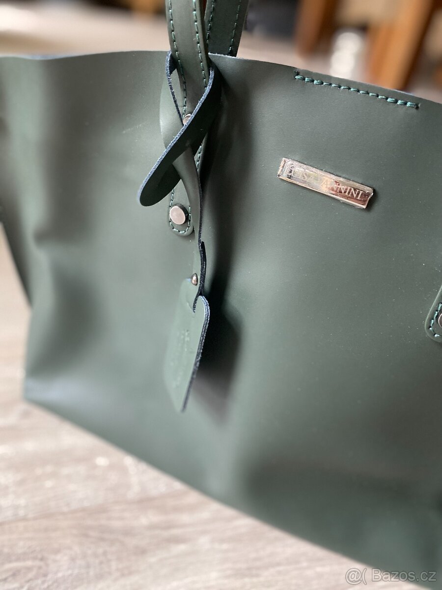 NOVÁ kožená kabelka - 4